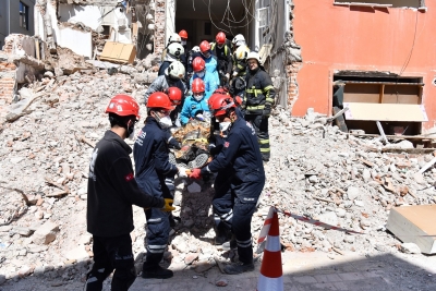 Çanakkale'de Geniş Katılımlı Afet Tatbikatı Gerçekleştirildi