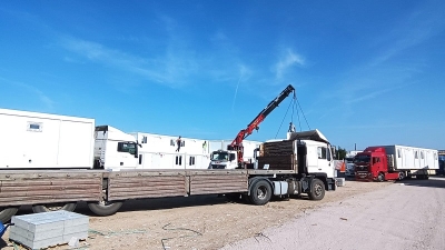 Çanakkale’ye AFAD Konteyner Deposu