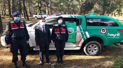 Çevre Doğa ve Hayvanları Koruma Timi (Haydi) Çanakkale'de Görev Başında