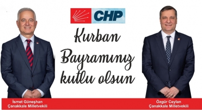 CHP Çanakkale Milletvekillerinden Kurban Bayramı Mesajı