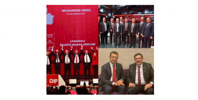 CHP'li Erkek Ankara'da aday tanıtımına katıldı, İmamoğlu ile görüştü