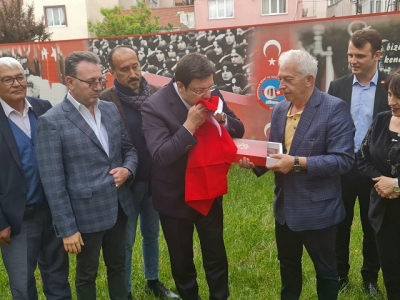 CHP'li Erkek'ten şehit aileleri ve muharip gazi derneklerine ziyaret