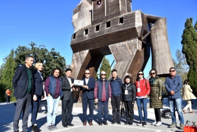  Çin Heyetinden Çanakkale Ziyareti