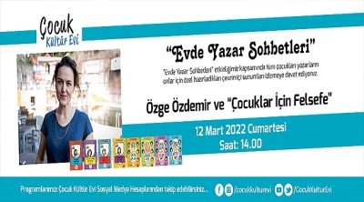 Çocuk Kültür Evi Özge Özdemir'i Konuk Ediyor