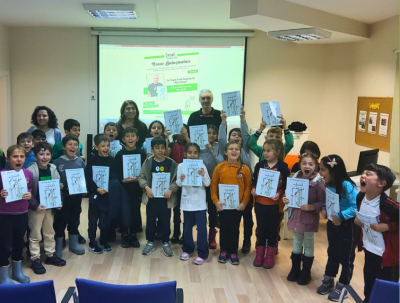 Çocuk Kültür Evi yazar Özgür Emek İnanmaz'ı Ağırladı