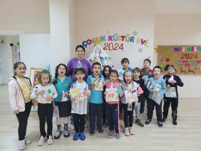 Çocuk Kültür Evi'nde Yeni Yıl Heyecanla Karşılanıyor