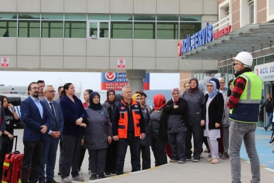 ÇOMÜ Hastanesi’nde ‘Depremde Sağlık ve Dayanıklılık’ Etkinliği Düzenlendi