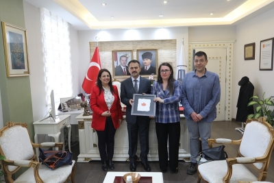 ÇOMÜ Yeşil Dönüşüm Koordinatörlüğünden Vali Aktaş’a Ziyaret