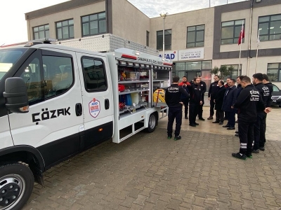ÇÖZAK Ekibi Yeni Arama Kurtarma Aracı İle Göreve Hazır