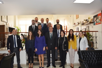 ÇTSO YENİ YÖNETİM KURULU ÇANAKKALE BAROSUNU ZİYARET ETTİ