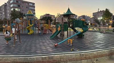 Esen Park'ta Zemin Yenileme Çalışmaları Tamamlandı