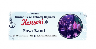 Foya Band Konserine Davetlisiniz