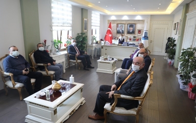 Gökçeada Kent Konseyi’nden Vali İlhami AKTAŞ’a Ziyaret