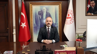 İçişleri Bakan Yardımcısı Bülent Turan'dan 29 Ekim Cumhuriyet Bayramı Kutlama Mesajı