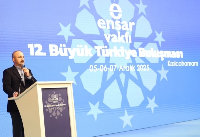 İçişleri Bakan Yardımcısı Bülent Turan Ensar Vakfı’nda Konuştu