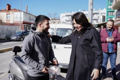 İskenderoğlu esnaf ziyaretlerini sürdürüyor