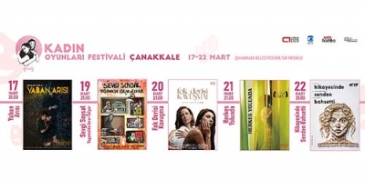 Kadın Oyunları Festivali, Çanakkaleli Tiyatroseverler İle Buluşacak