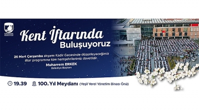 Kent İftarına Davetlisiniz