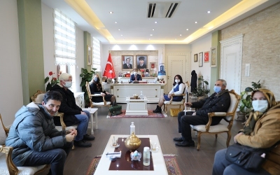 Kent Konseyi Engelliler Meclisi Yeni Yönetiminden Vali Aktaş'a Ziyaret