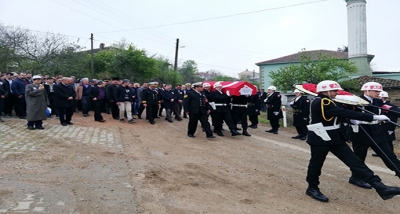 Kıbrıs Gazisi Şükrü Bölükbaş, Dualarla Son Yolculuğuna Uğurlandı