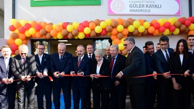 Lapseki Güler Kayalı Anaokulunun açılışı yapıldı
