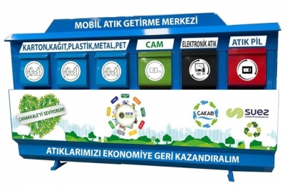 Mobil Atık Getirme Merkezleri Kentin Çeşitli Noktalarında