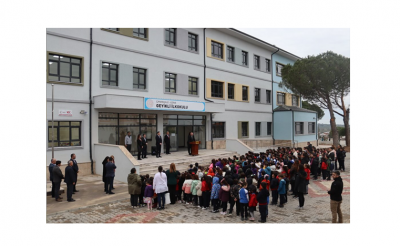 Oruçoğlu, Geyikli İlkokulu’nun açılışını yaptı