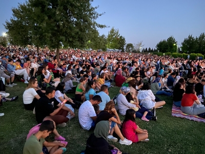 Özgürlük Park'ında Sinema Keyfi Devam Ediyor