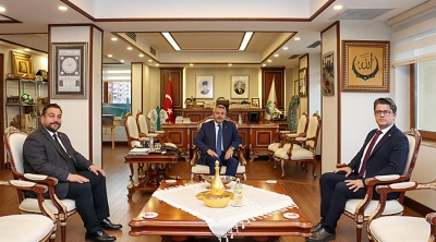 Rektör Cüneyt Erenoğlu'ndan Rize Valisi Baydaş'a Ziyaret