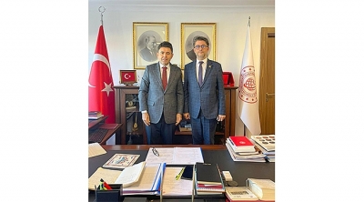 Rektör Erenoğlu’ndan Ulaştırma Bakan Yardımcısı Osman Boyraz’ a Ziyaret