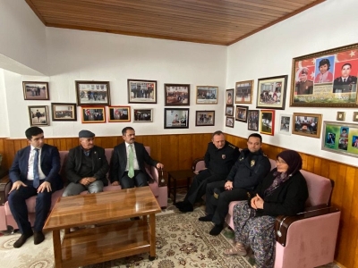 Şehit Aileleri, Gazilerimiz ve Engelli Vatandaşımız Ziyaret Edildi