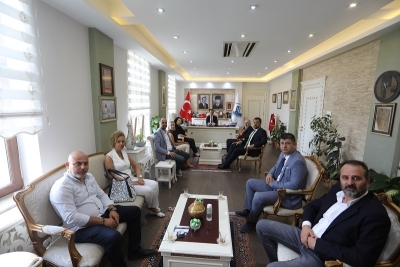 Sigortacılık Haftası Kapsamında Vali İlhami Aktaş’a Ziyaret