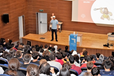 ‘SİGORTAMIN KOLLARI’ TACETTİN ASLAN MESLEKİ VE TEKNİK ANADOLU  LİSESİ’NDE SAHNE ALDI