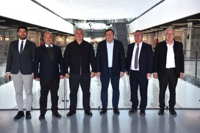 Troas Katı Atık Birliği'ne Üye Belediye Başkanlarından Başkan Erkek'e Ziyaret