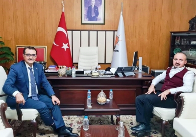 Turan, Enerji ve Tabii Kaynaklar Bakanı Dönmez İle Görüştü
