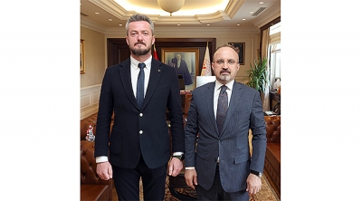 Turan, MHP Merkez İlçe Başkanı Alparslan Çelik’i Ağırladı