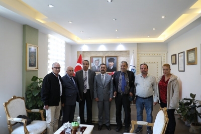 Türkiye Körler Federasyonu Başkanı, Vali  Aktaş'ı Ziyaret Etti