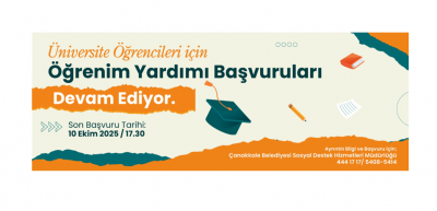 Üniversite Öğrencileri için Öğrenim Yardımı Başvuruları Devam Ediyor