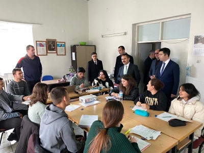 Vali Aktaş Bayramiç'te