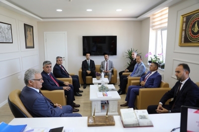 Vali  Aktaş, İlköğretim Haftası Münasebetiyle İl Milli Eğitim Müdürlüğünü Ziyaret Etti