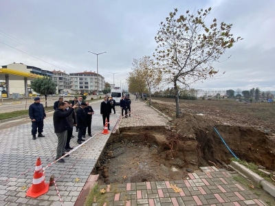 Vali Aktaş Kurum Amirleriyle Yenice'de