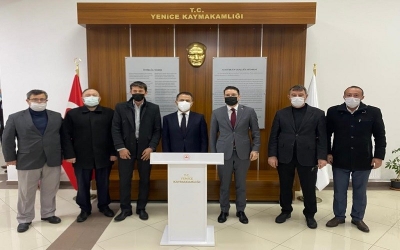 Vali Aktaş, Yenice Kaymakamlığını Ziyaret Etti