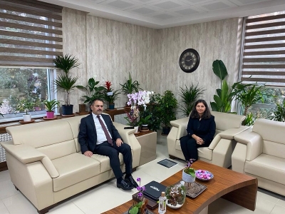 Vali Aktaş'tan Türkarslan'a Hayırlı Olsun Ziyareti