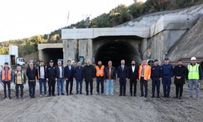 Vali Toraman, T6 Tüneli çalışmalarını inceledi