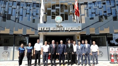 Vali Toraman'dan Geyikli Belediyesi’ne Ziyaret