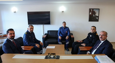 Vali Toraman'dan Kıyı Emniyeti Müdürlüğü’ne Ziyaret