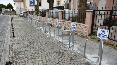 Yalı Caddesi'nde Motosiklet Parkı Oluşturuldu