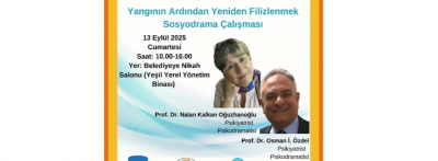Yangının Ardından Yeniden Filizlenmek Atölyesinde Buluşalım