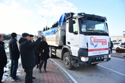 Yardımlar Çanakkale'den Yola Çıktı