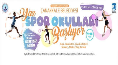 Yaz Spor Okulları Başlıyor